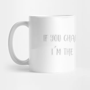 Take A Chance On Me, silver Mug